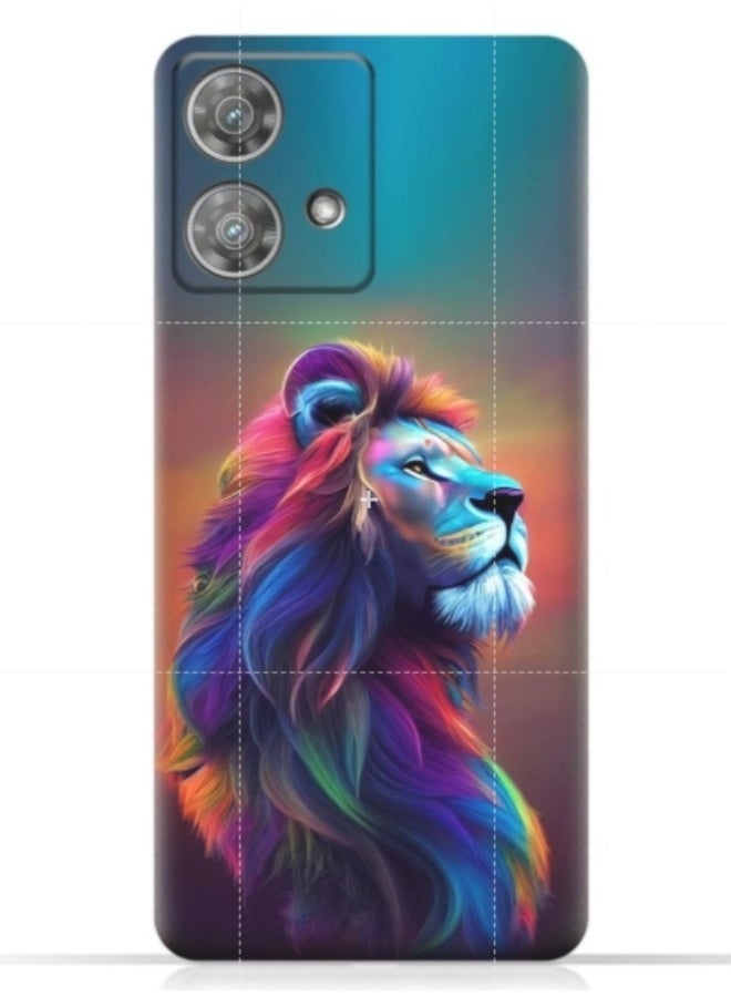 إيه إم سي ديزاين غطاء حماية بطبعة هاتف موتورولا ايدج 40 نيو