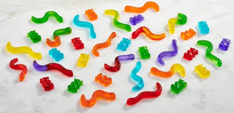 Trudeau Maison Silicone Chocolate Mold 2PkgGummy Worms - Image 4