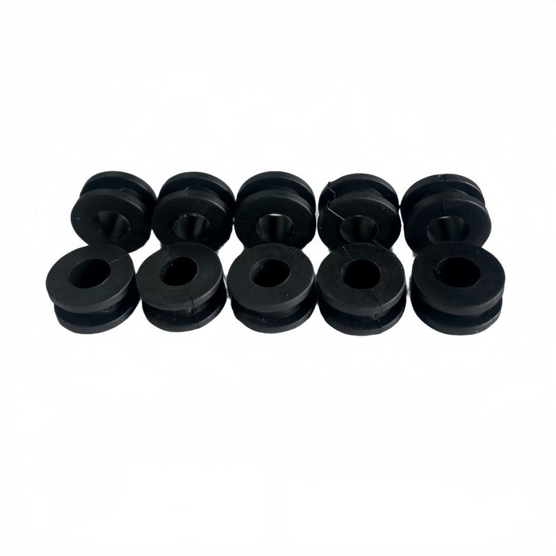 Motorcycle 10pcs Black Shock Absorber Buffer Ring Windproof Rubber Pad Car Panel Rubber Gasket - Image 5