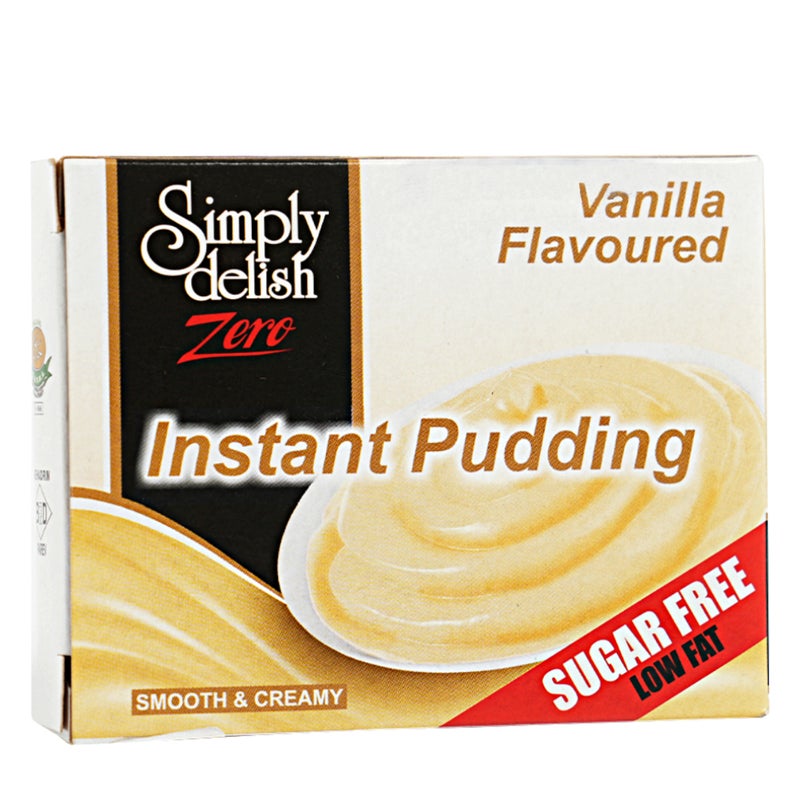 Simply Delish Zero Instant Pudding Vanilla - 40g - Image 2