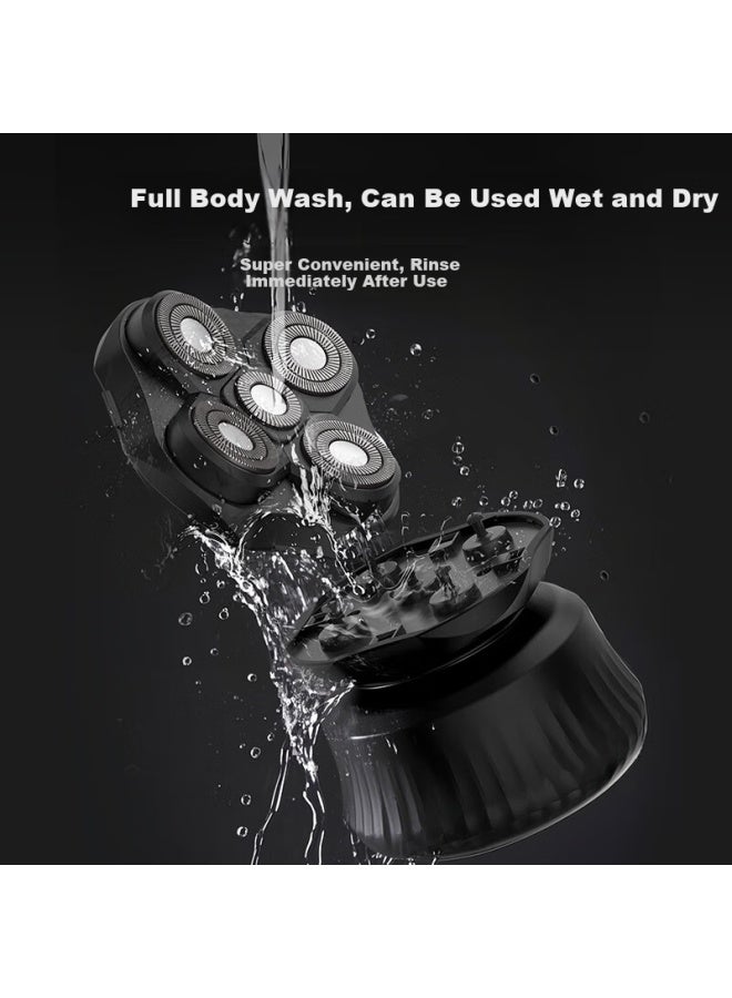 Mks Hair Clipper, Self-service Shaver For Men's Bald Head, High-power Hair Trimmer, Birthday Gift For Husband Or Father, Nv8618h - Image 4