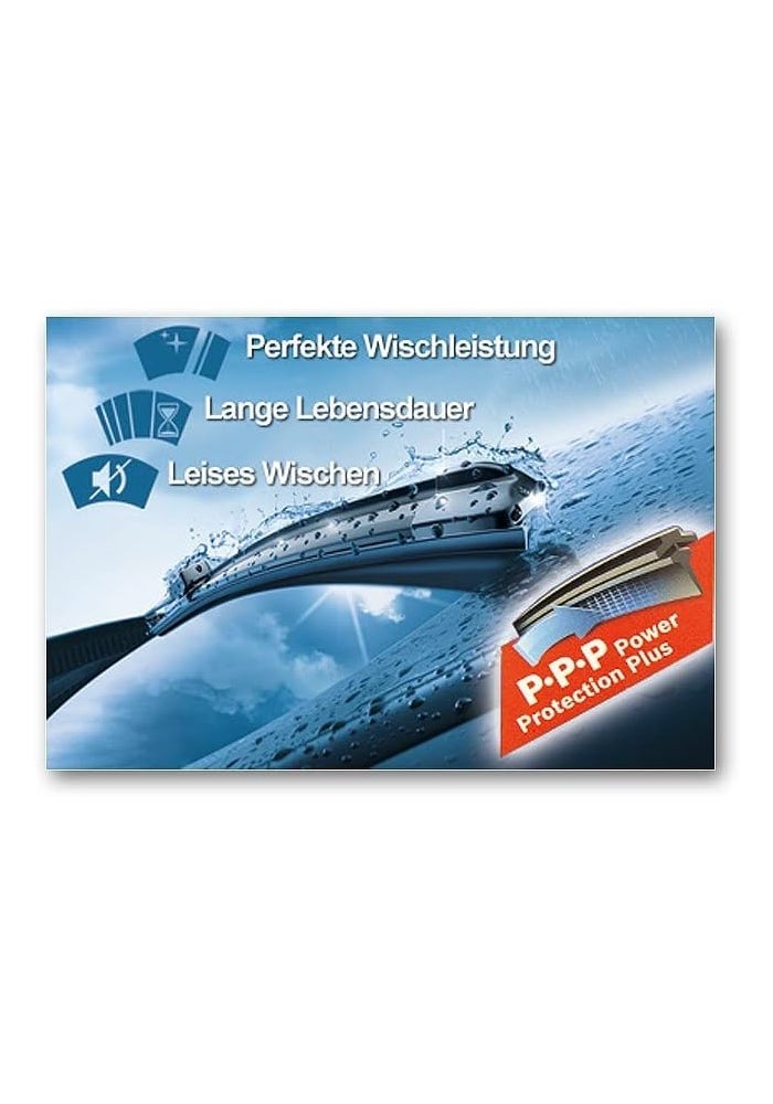 Bosch Wiper Blade Aerotwin A843S, Length: 550mm/550mm – Set of Front Wiper Blades - Only for Left-Hand Drive (EU) - Image 2