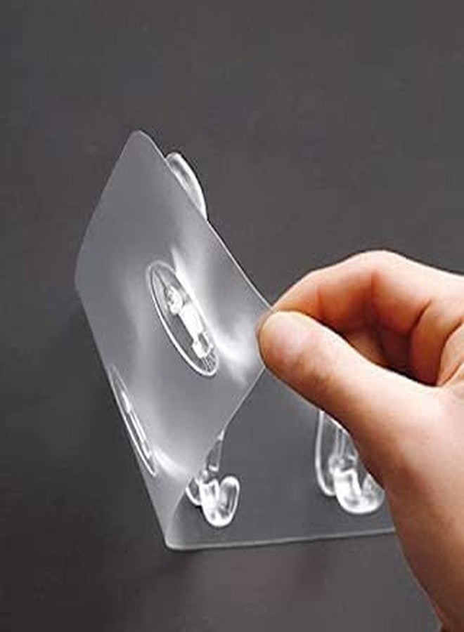 CPEX Adhesive Sticker Multi-Purpose 5 Hook for Hanging Strong Stick-on Hook for Wall Hangers - Image 2