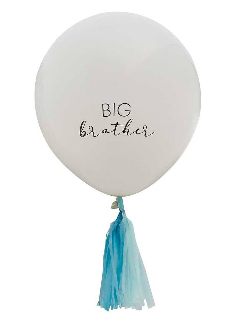Ginger Ray Big Brother Balloon - White - Image 3