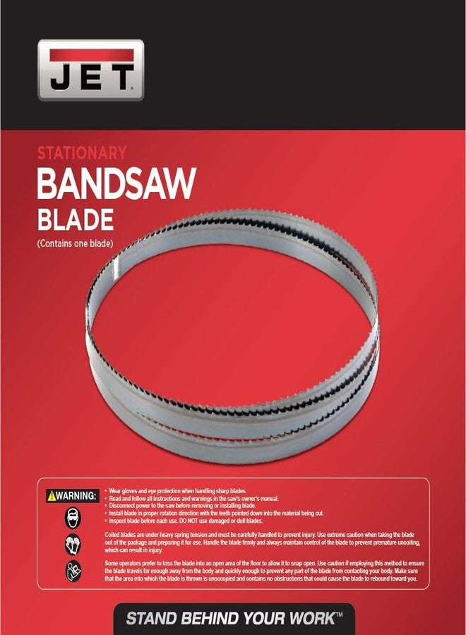 JET High Carbon Steel Bandsaw Blade, 1/8" x 67-1/2" x 14 TPI (7145287) - Image 2
