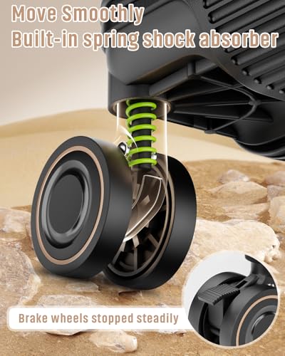 Joyway Luggage Sets 2 Piece, 22 Inch Carry On Luggage and 26 Inch Trunk Checked Luggage with Cup Holder, Lightweight Hardside Suitcase with Pressure-resistant Frame, Shock Absorbing Wheel and TSA Lock - Image 3