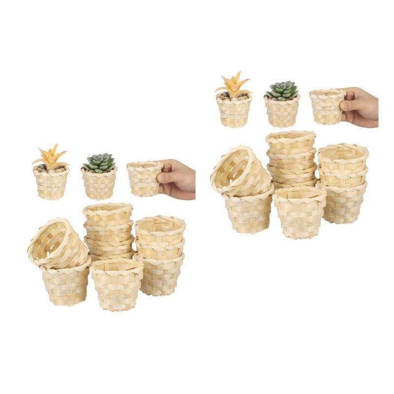 📦 سلال يدوية نسج ريفية لترتيب الفواكه - Image 1