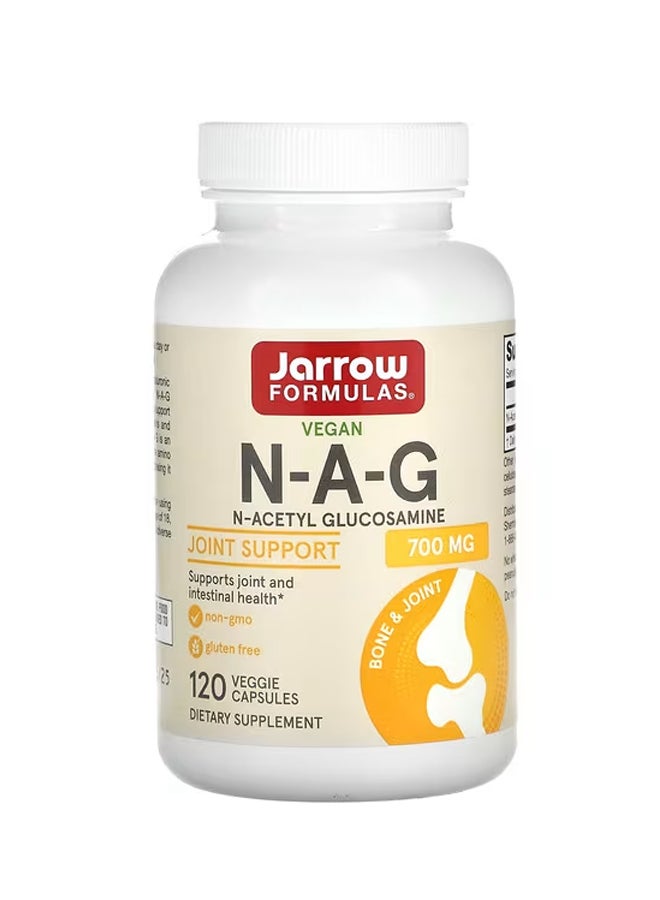 jarrow formulas N-A-G 700 mg 120 Veggie Capsules
