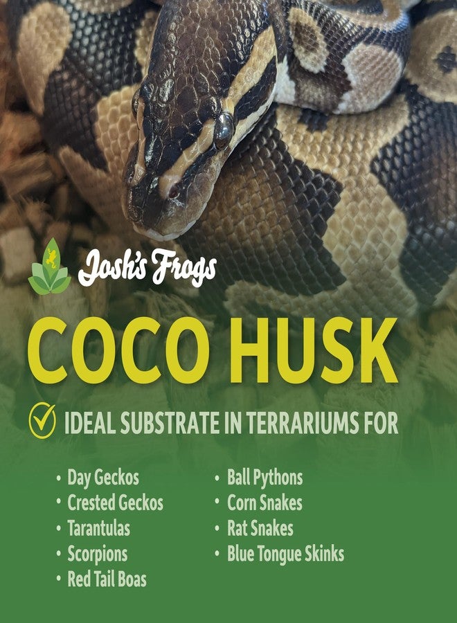 Josh's Frogs Coco Husk Brick (6 Quarts) - Reptile, Amphibian & Invertebrate Bedding - Pet Supplies - Image 2