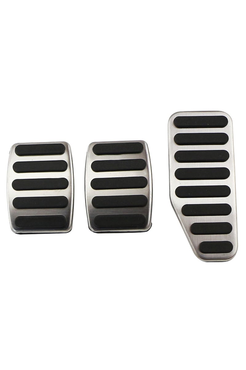 3Pcs MT Stainless Steel Car Pedals Gas Brake Pedal Covers for Suzuki Swift Dzire Ciaz Jimny Jimni Wa