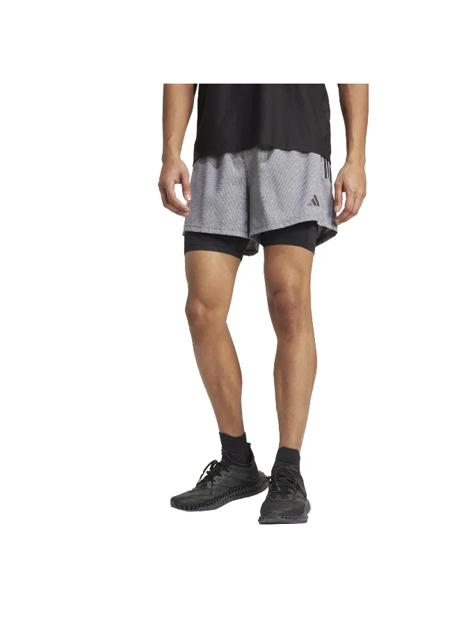 adidas Adidas Otr B S 2In1 M M Grey Running Shorts For Men