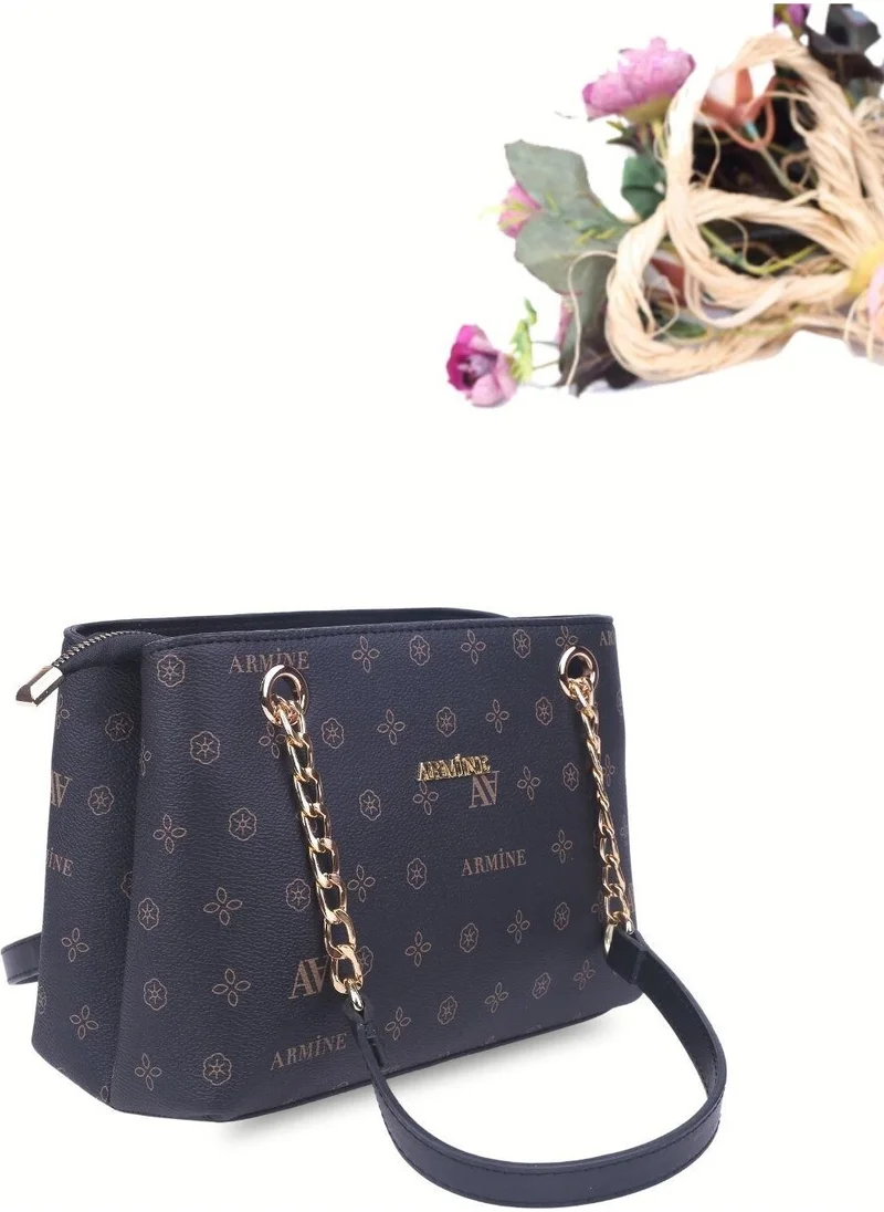 ARMINE 332 Women's Printed Hand & Shoulder Bag