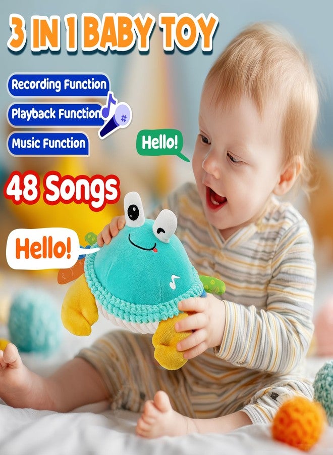 Innofans Baby Toys for 12 18 Months - Musical Crawling Dancing Bouncing Learning Crab Plush Toy - Infant Tummy Time Sensory Toys for Toddlers 1-3 Year Old Boys and Girls Christmas Birthday Gifts - Image 3