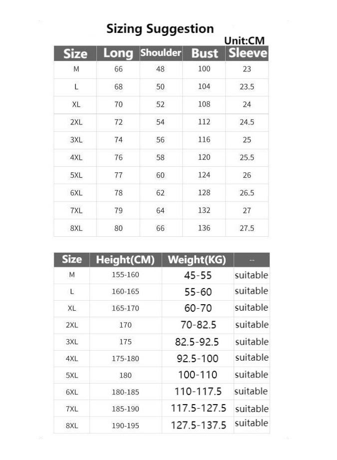 Large Size Fashionable Men's Embroidered Round Neck T-shirt  - Image 5