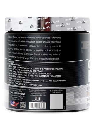 Citrulline Malate 300g - Enhances Exercise Performance & Cardiovascular Health - view 2