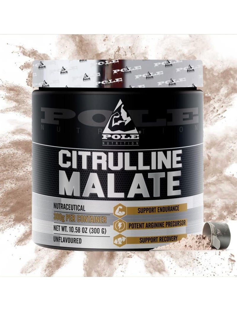 POLE NUTRITION Citrulline Malate 300g - Enhances Exercise Performance & Cardiovascular Health  - Image 4