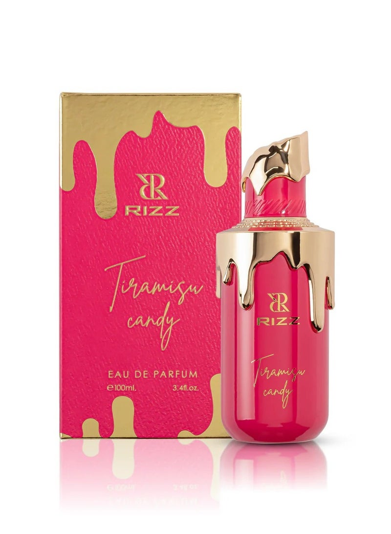 Shaikh Saeed Tiramisu Candy 100ML EDP – Sweet & Playful Gourmand Perfume for Women – Long Lasting Fragrance with Bergamot, Strawberry Milk, Vanilla & Musk - Image 4