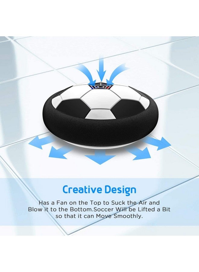 ستوريو كرة قدم ستوريو الطائرة | كرة طائرة داخلية عائمة | قرص بمصدات إسفنجية ناعمة | أضواء LED ملونة | لعبة كرة قدم هوائية للأطفال | صنع في الهند | معتمدة من BIS (أصفر) - Image 5
