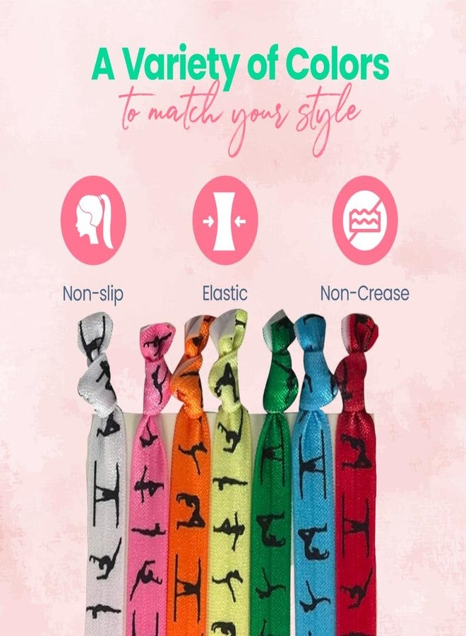 Infinity Collection Gymnastics Hair Ties- Girls Gymnastics Hair Accessories- Gymnastics Elastics - Gift For Gymnast - Image 3