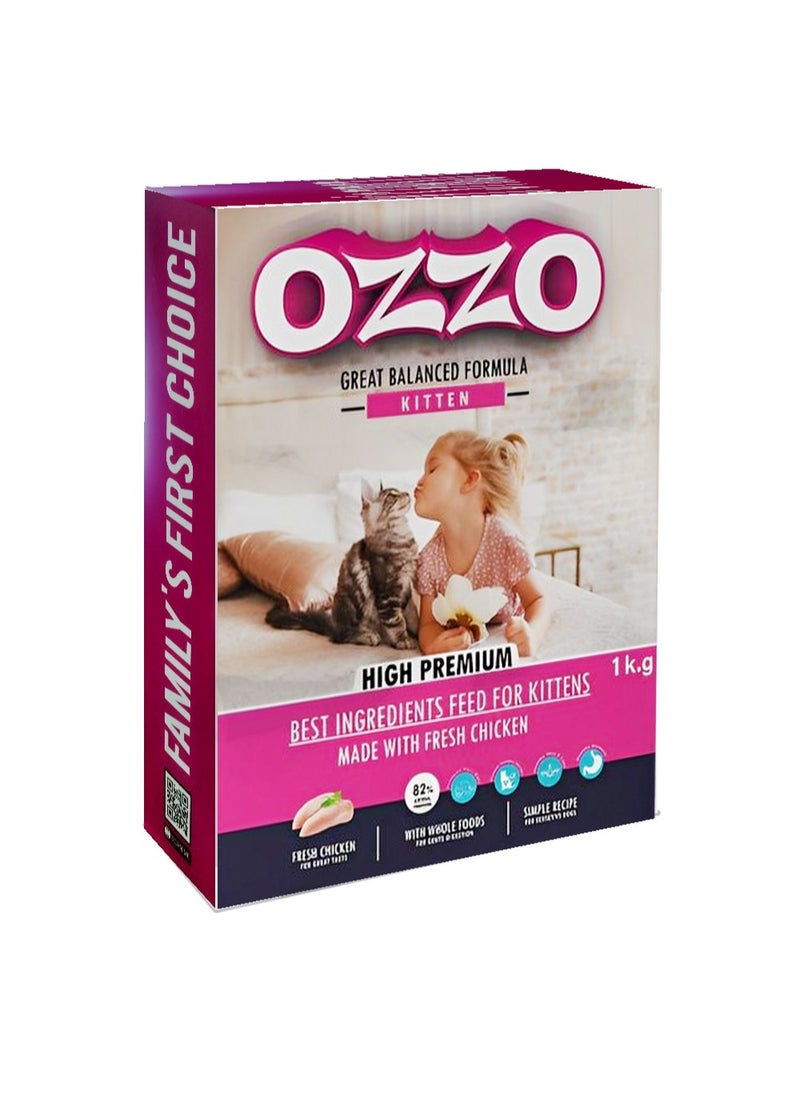 OZZO OZZO High Premium Kitten cat 1kg 