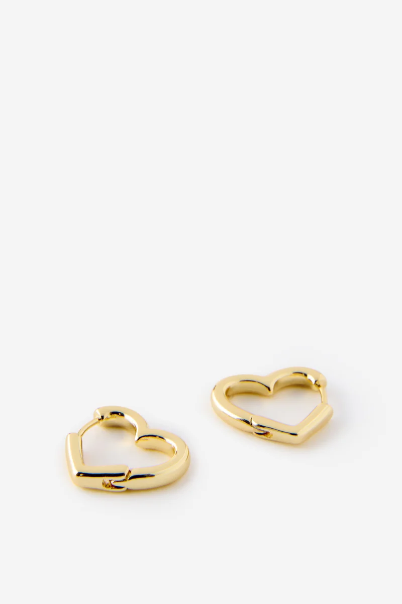 روبي Mid Hoop Earring
