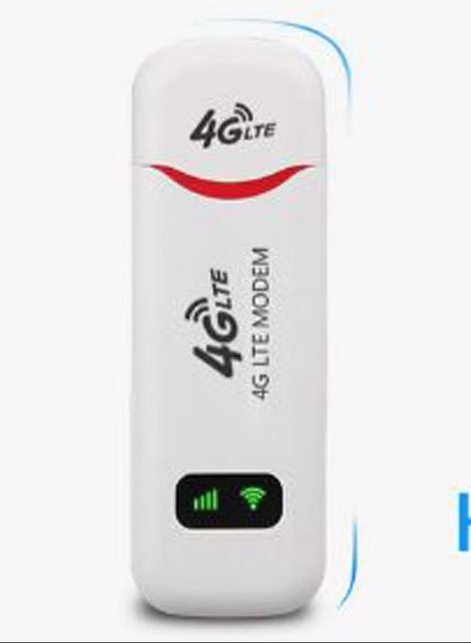 4G LTE Portable Wi-Fi Modem White/Red - Image 2