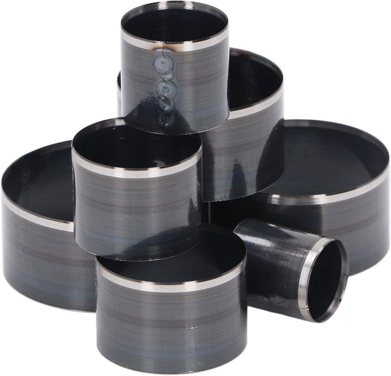 7PCS Leather Cutting Dies Set, Round Shape Alloy Steel Punching Die for Handcraft, Multi - Size 20-50mm Cutting Mold with Storage Box for Leather Fabric Polymer Clay - Image 5