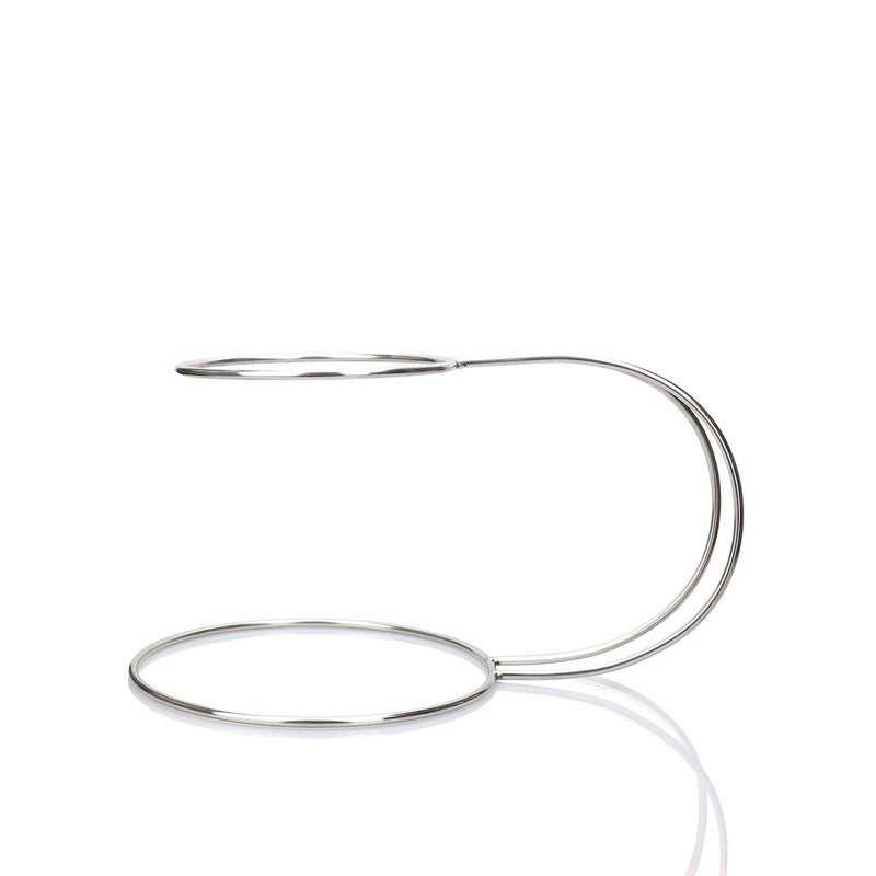Urban Snackers Stainless Steel Serving Cake Stand Tower Holder for Display Birthday Wedding Celebrations Occasions Home Hotel and Restaurant - Image 3