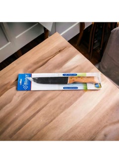 Bister Kitchen Knife High Stainless Steel 1.5 mm thickness Chinese Chopping Knife Kitchen chef knives with Wooden Brown Color Handle for Home and Restaurant Size 6"  - Image 4