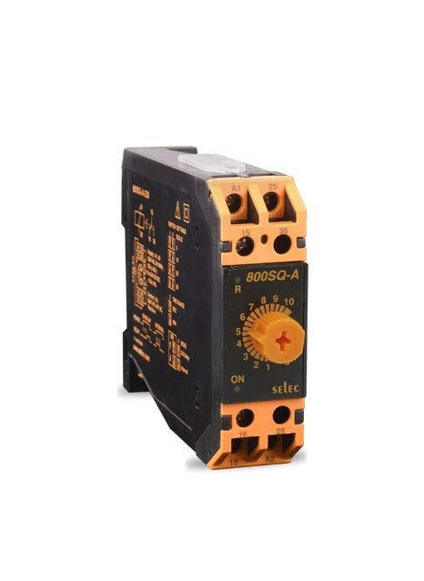 Selec Selec Make On DelayInterval Timer 8 Time Ranges 800SQA Pack of 1  - Image 1