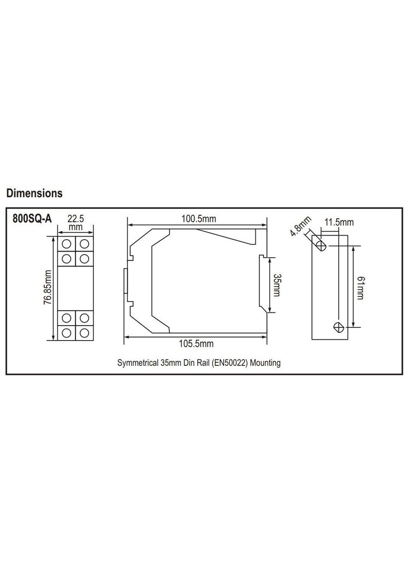 Selec Selec Make On DelayInterval Timer 8 Time Ranges 800SQA Pack of 1  - Image 2