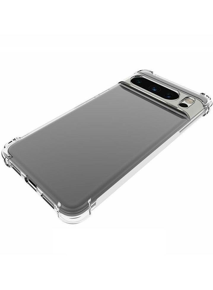 Case for Google Pixel 8 Pro Crystal Clear TPU Cover Bumper Shockproof Protective Case with Camera Protection Designed for Pixel 8 Pro - Image 2