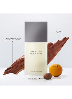 ISSEY MIYAKE L'Eau d'Issey Pour Homme Eau de Toilette - Fragrance for Men - Pure & Fresh - With Notes of Yuzu, Nutmeg & Sandalwood - 4.2 oz  - Image 2