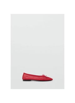 MANGO Casual Mesh Bow Ballerina  - Image 1