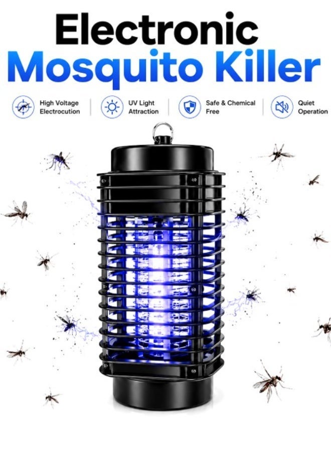 Lavish Electric Mosquito Killer Lamp, UV Insect Zapper with 3-Pin, Indoor Bug Killer for Mosquitoes, Flies and Flying Insects, Chemical-Free, Quiet Operation, Removable Tray for Home, Bedroom, Kitchen and Office - Image 1