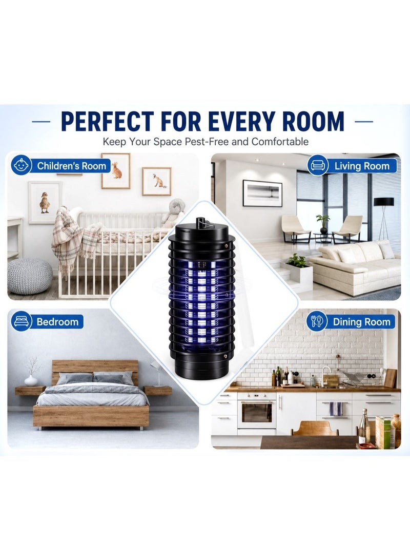 Lavish Electric Mosquito Killer Lamp, UV Insect Zapper with 3-Pin, Indoor Bug Killer for Mosquitoes, Flies and Flying Insects, Chemical-Free, Quiet Operation, Removable Tray for Home, Bedroom, Kitchen and Office - Image 5