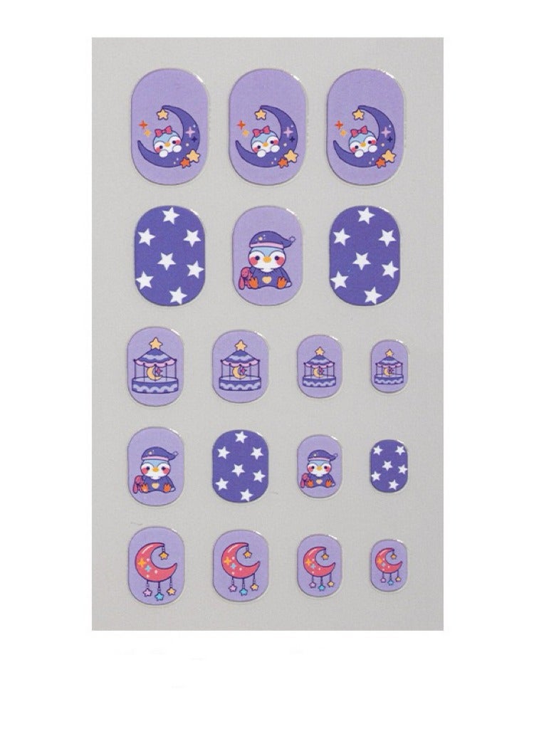 SYNSYB 126PCs Nail Stickers for Women and Little Girls - 7 Sheets 3D Self-Adhesive DIY Nail Art Decoration Set Including Flowers Leaves Animals Plants Fruits Nail Decals for Woman Kids Girls - Image 4