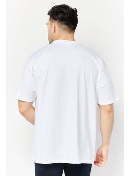 MARVEL Men Crew Neck Short  Sleeves Graphic Print T-Shirt, White  - Image 4