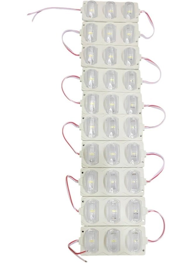 "شرائط LED 12V مقاومة للماء، وحدة LED SMD (أبيض، 5 قطع)"