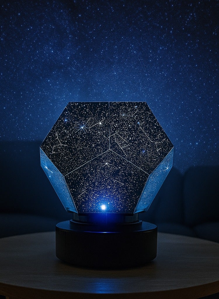 Bluejw Creative Remote Control Starry Sky Projection Light Led Night Light With Bluetooth Sound System - Image 1
