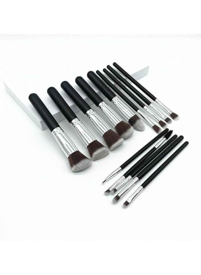 Generic Makeup Brush 14 Sets of Makeup Brush Sets 5 Large and 9 Small Makeup Brush Tools，Makeup Multi Use Brush Set  - Image 2