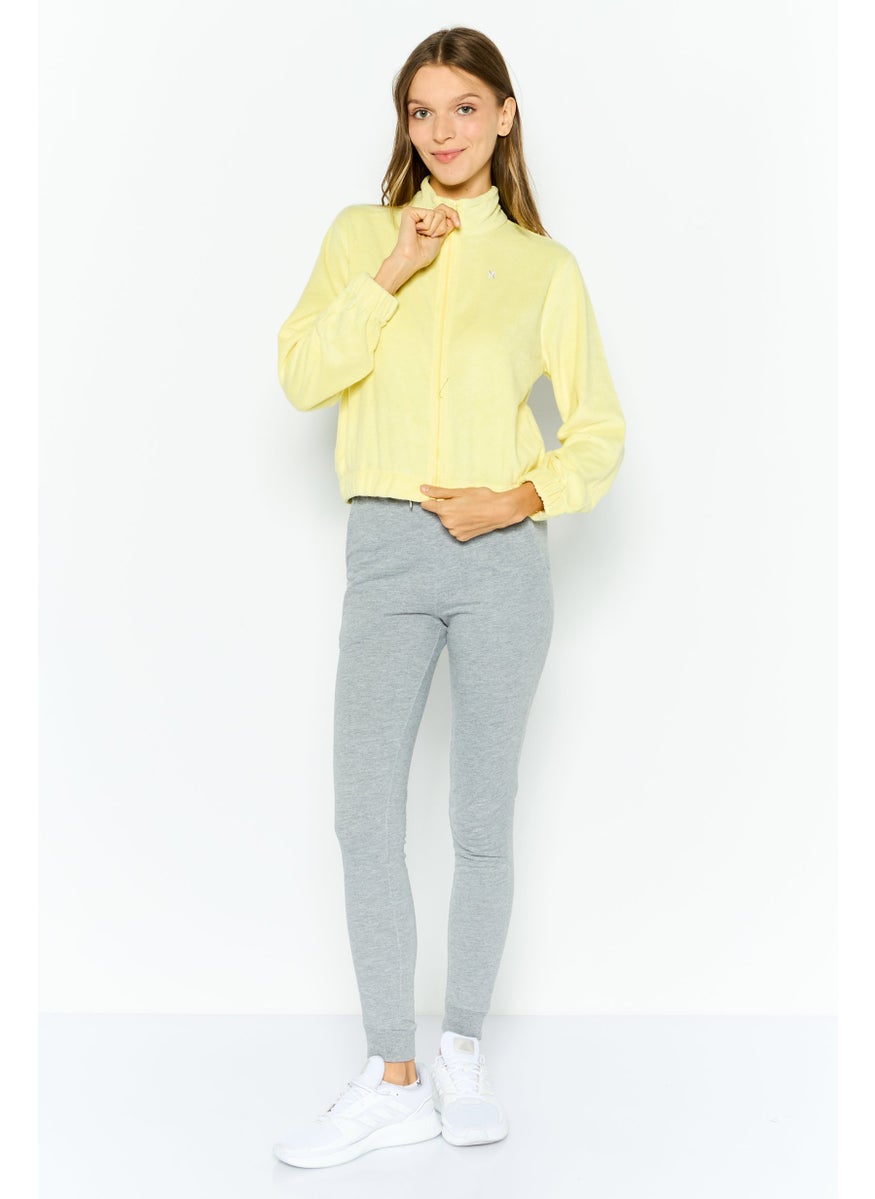 Hurley - Women Sportswear Fit Long Sleeves Outdoor Sweatshirt, Yellow - Image 1