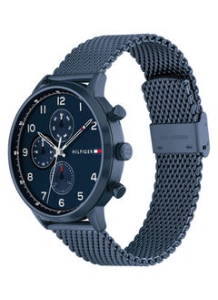 TOMMY HILFIGER Men's Buckle Analog Round Stainless Steel Wrist Watch 1791990 - 44Mm  - Image 2