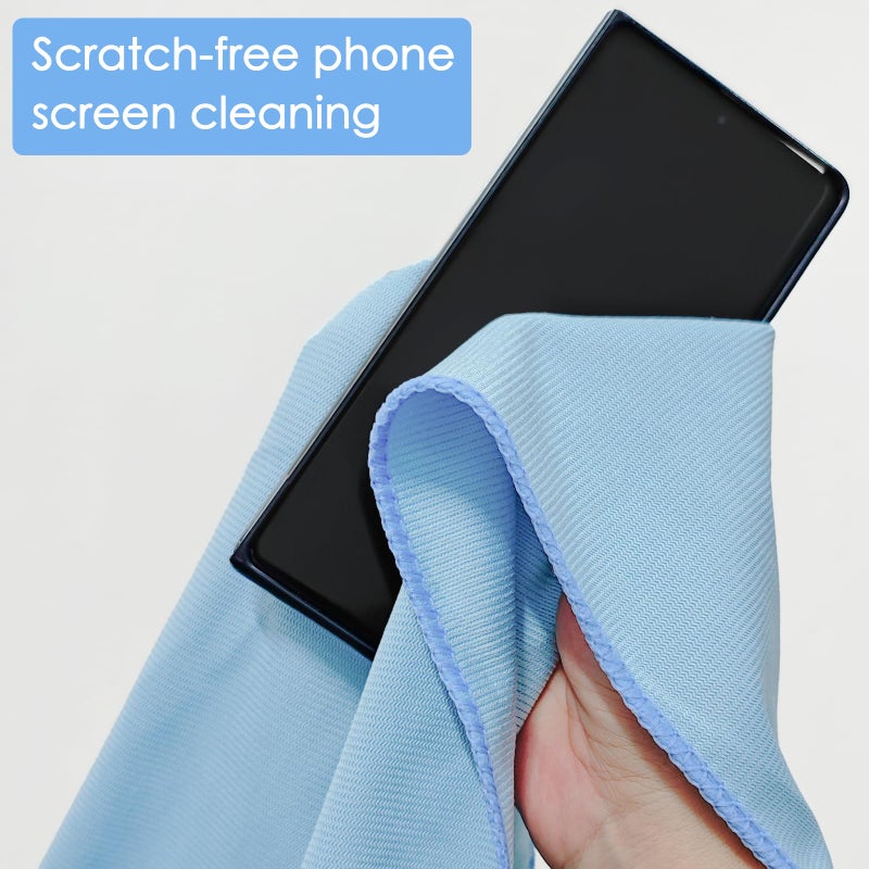 ATZNZIK 24 Pack Microfiber Glass Cleaning Cloth 16 Inch X 16 Inch Polishing Cloths Glass Cleaning Towel Lint Free Cloth for Cleaning Windows, Glasses, Mirrors, Windshields, Stainless Steel - Image 5