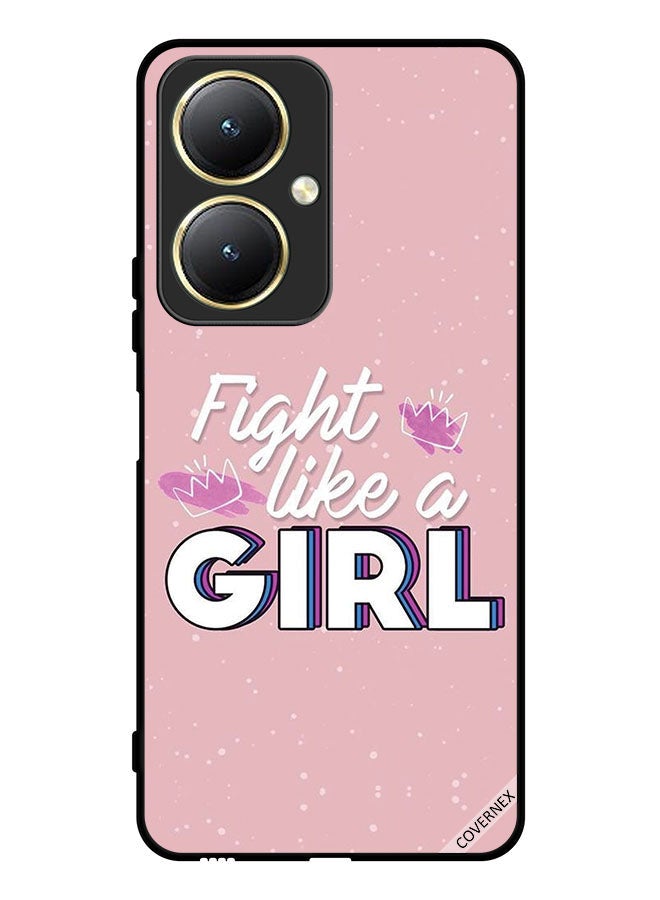 Covernex Protective Case Cover vivo Y35 Plus 5G Fight Like A Girl - Image 1