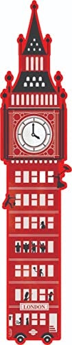 Skywalk Souvenir Big Ben London Wooden Fridge Magnet (Multicolor) - Image 1