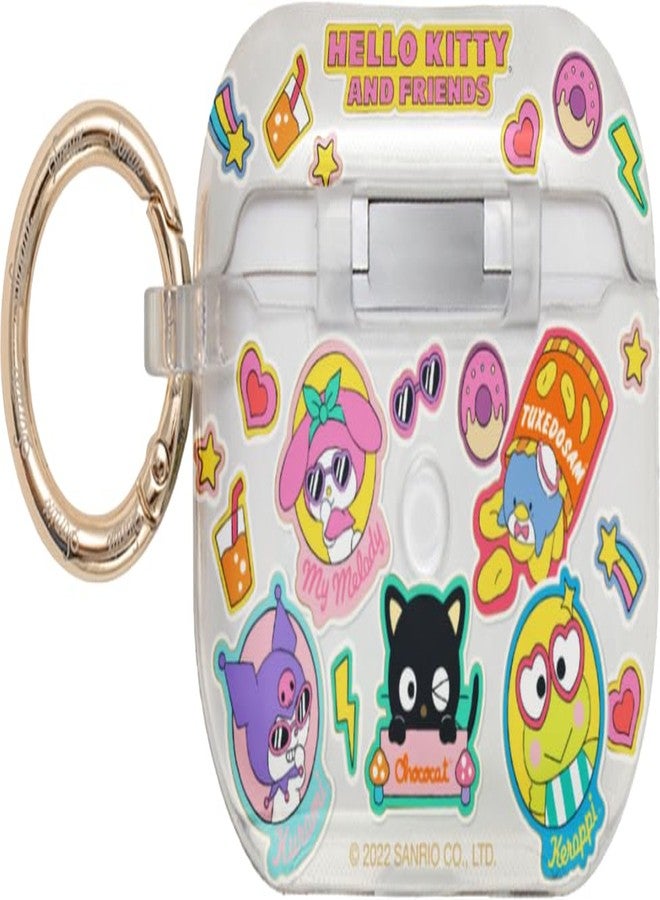 Sonix x Sanrio Case for AirPods Pro 2 & Pro 1 (1st/2nd Gen) - Hard Shell Cover with Keychain, Wireless Charging | Hello Kitty & Friends Stickers - Image 3