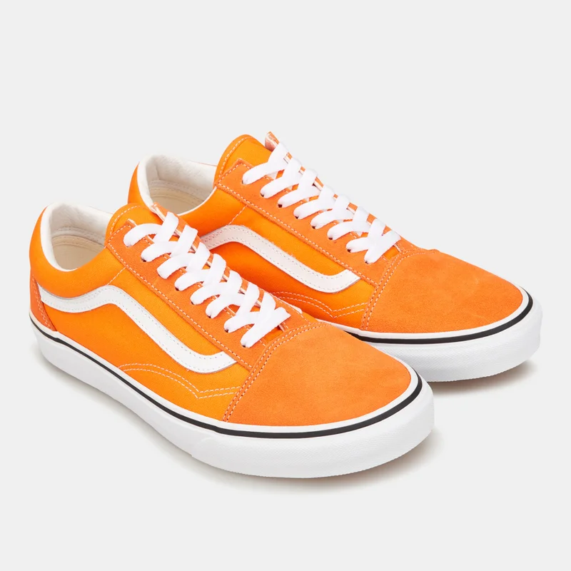 Vans Orange Old Skool Unisex Shoe for Men | Best Price UAE
