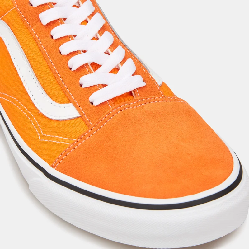 Vans Orange Old Skool Unisex Shoe for Men | Best Price UAE