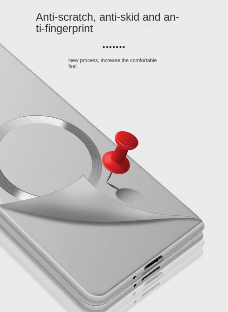 general Slim Bezels Case Compatible with Honor Magic V5 2025 Magnetic Frameless Hard PC Camera Protect Cover Wireless Charging Phone Shell For Magic V5 - Image 2